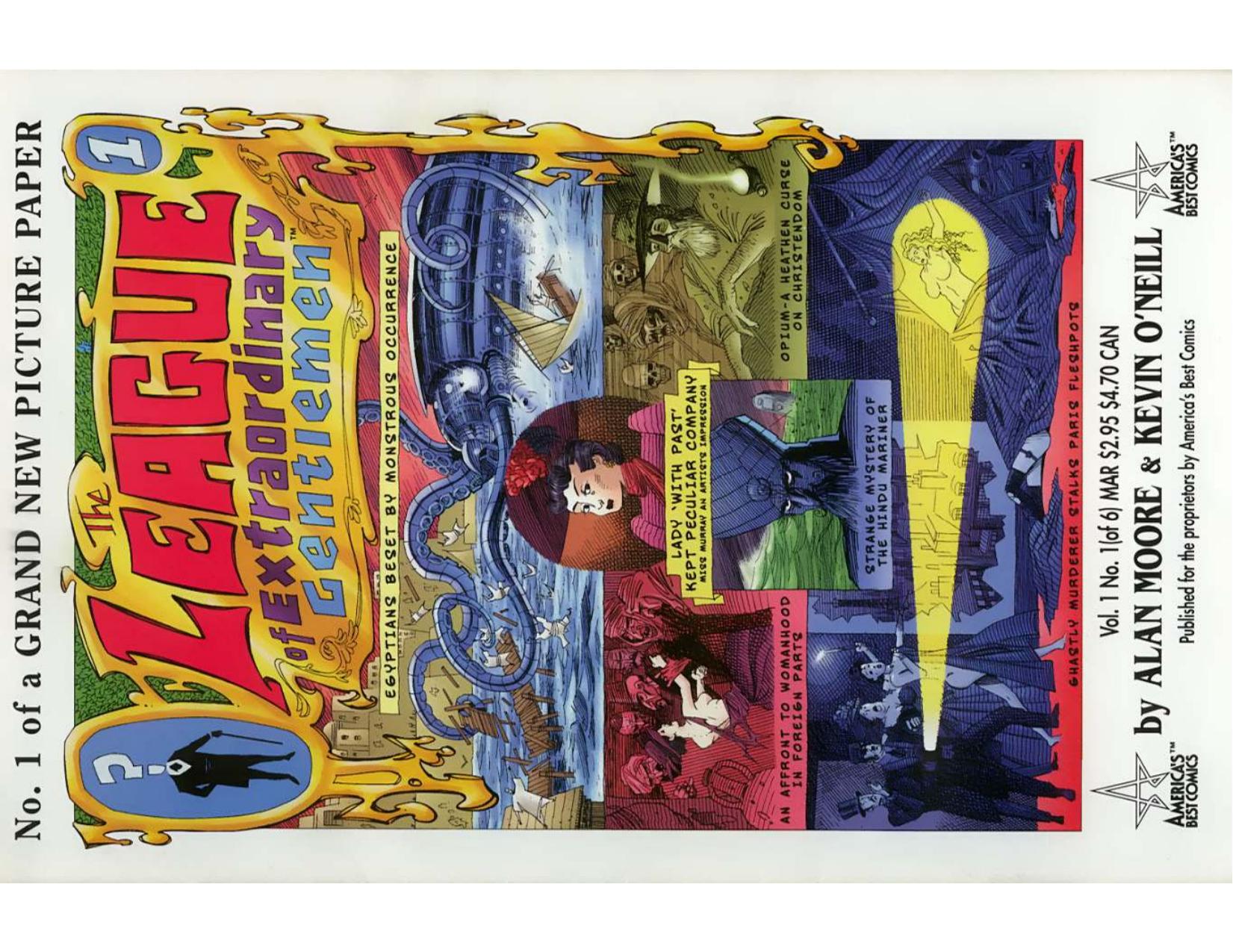 The League of Extraordinary Gentlemen, Vol. I, Issue 1: Empire Dreams by Alan Moore