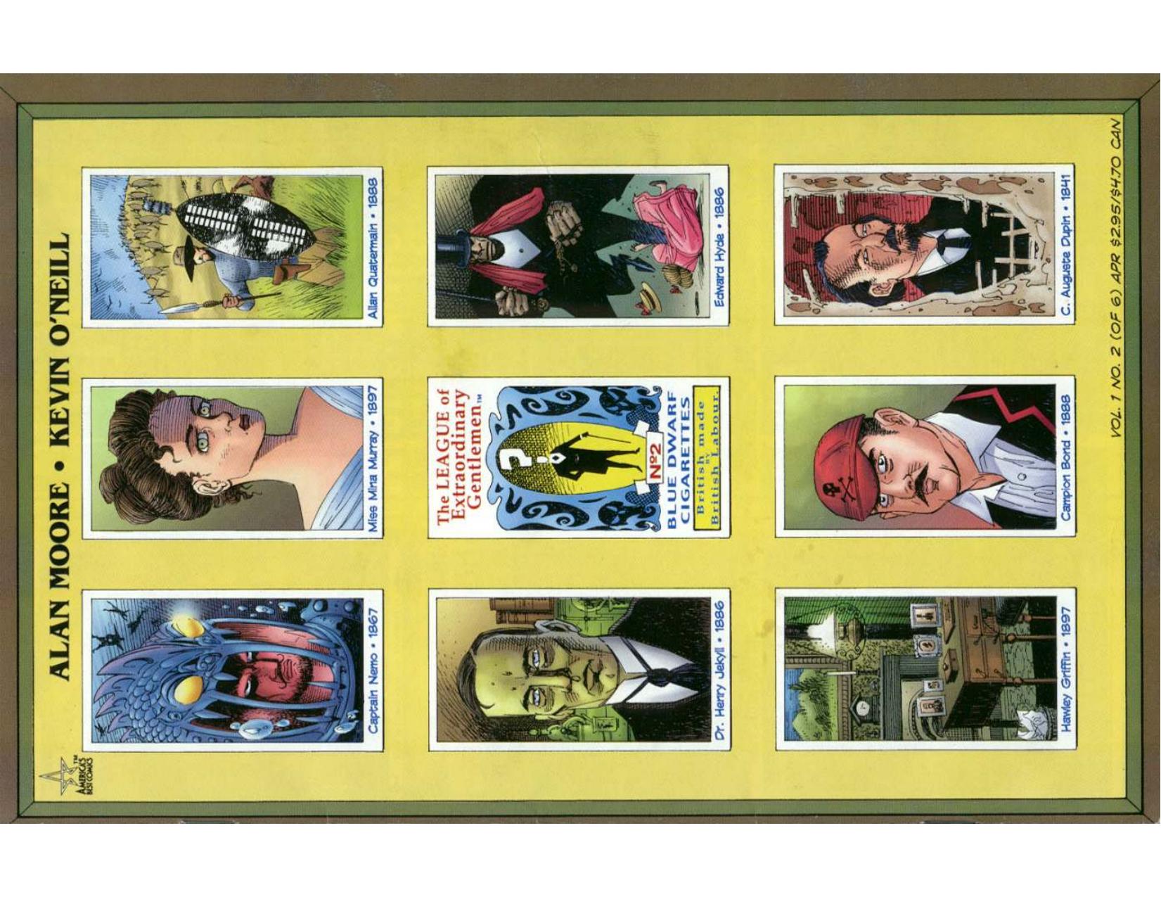 The League of Extraordinary Gentlemen, Vol. I, Issue 2: Ghosts and Miracles by Alan Moore