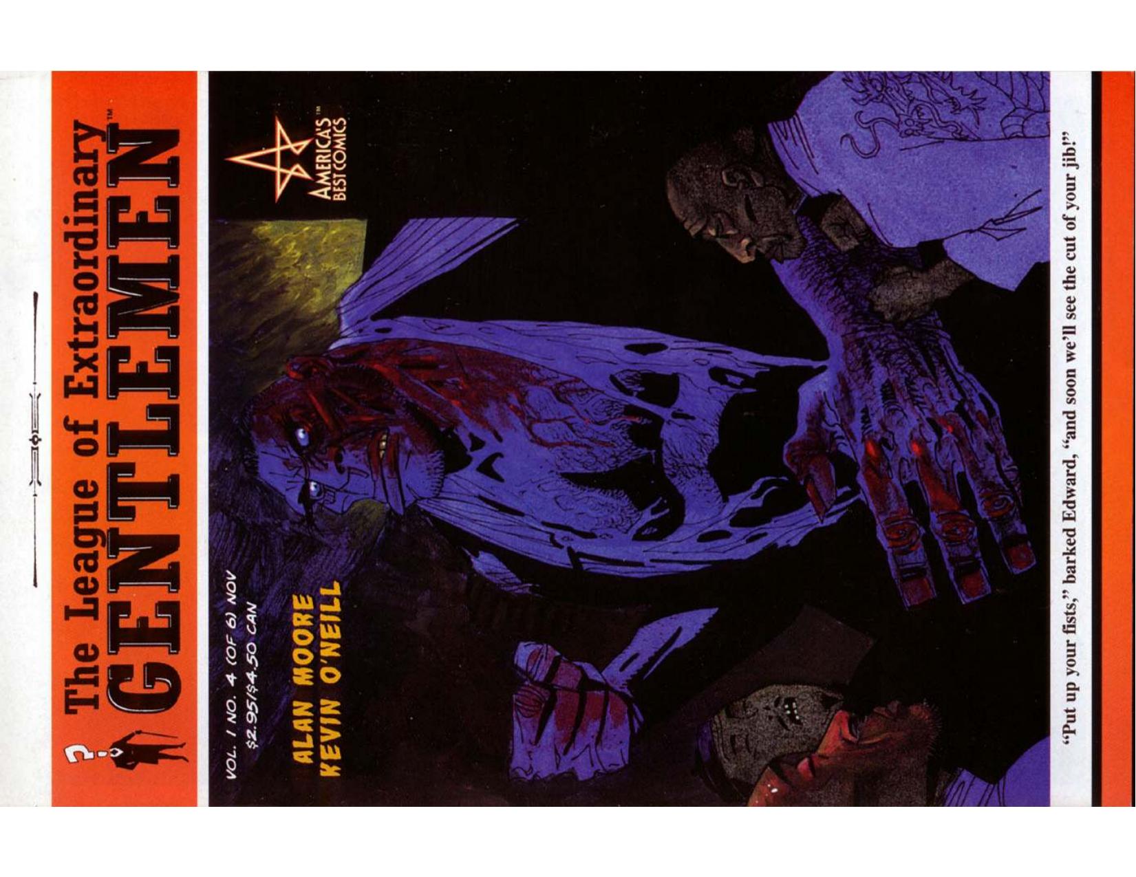 The League of Extraordinary Gentlemen, Vol. I, Issue 4: Gods of Annihilation by Alan Moore