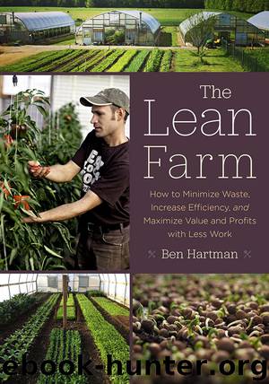 The Lean Farm Guide to Growing Vegetables: More In-Depth Lean Techniques for Efficient Organic Production by Ben Hartman