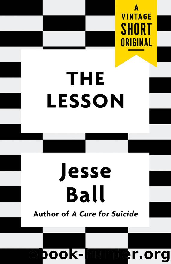 The Lesson by Jesse Ball