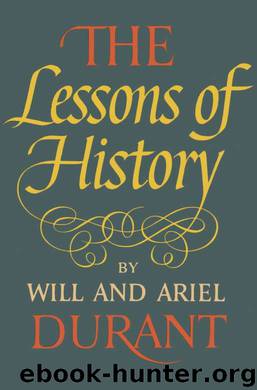 The Lessons of History by Will & Ariel Durant