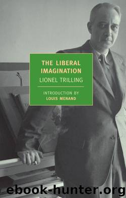 The Liberal Imagination (New York Review Books Classics) by Trilling Lionel