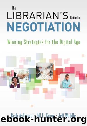 The Librarian's Guide to Negotiation by Beth Ashmore & Jill E. Grogg & Jeff Weddle