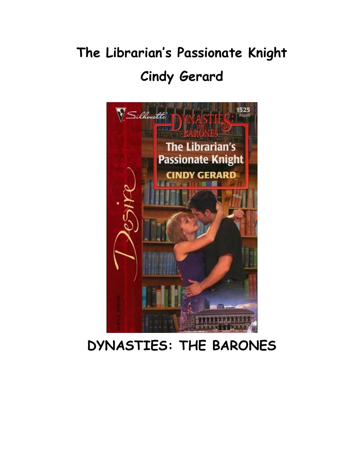The Librarian’s Passionate Knight by Cindy Gerard