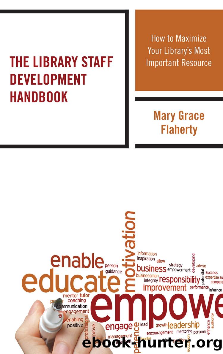 The Library Staff Development Handbook by Mary Grace Flaherty