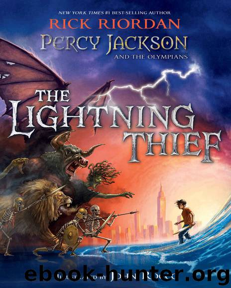 The Lightning Thief Illustrated Edition by Riordan Rick
