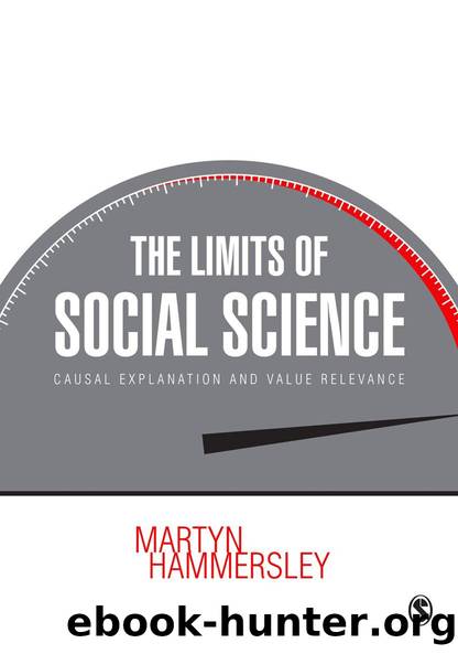 The Limits of Social Science by Martyn Hammersley