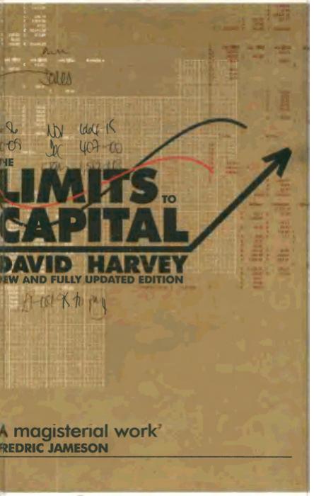 The Limits to Capital by David Harvey