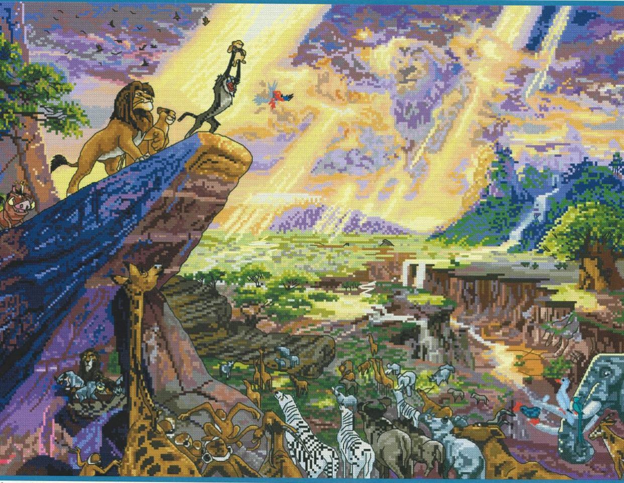 The Lion King [52506]- Disney Dreams Collection by Thomas Kinkade by Unknown