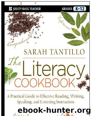 The Literacy Cookbook by Sarah Tantillo