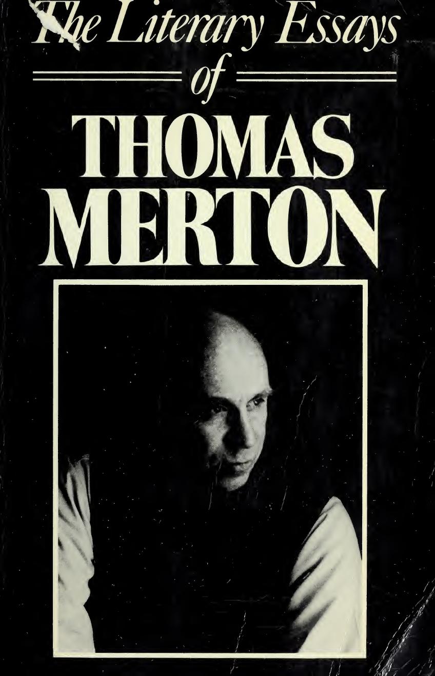 The Literary Essays of Thomas Merton by Thomas Merton