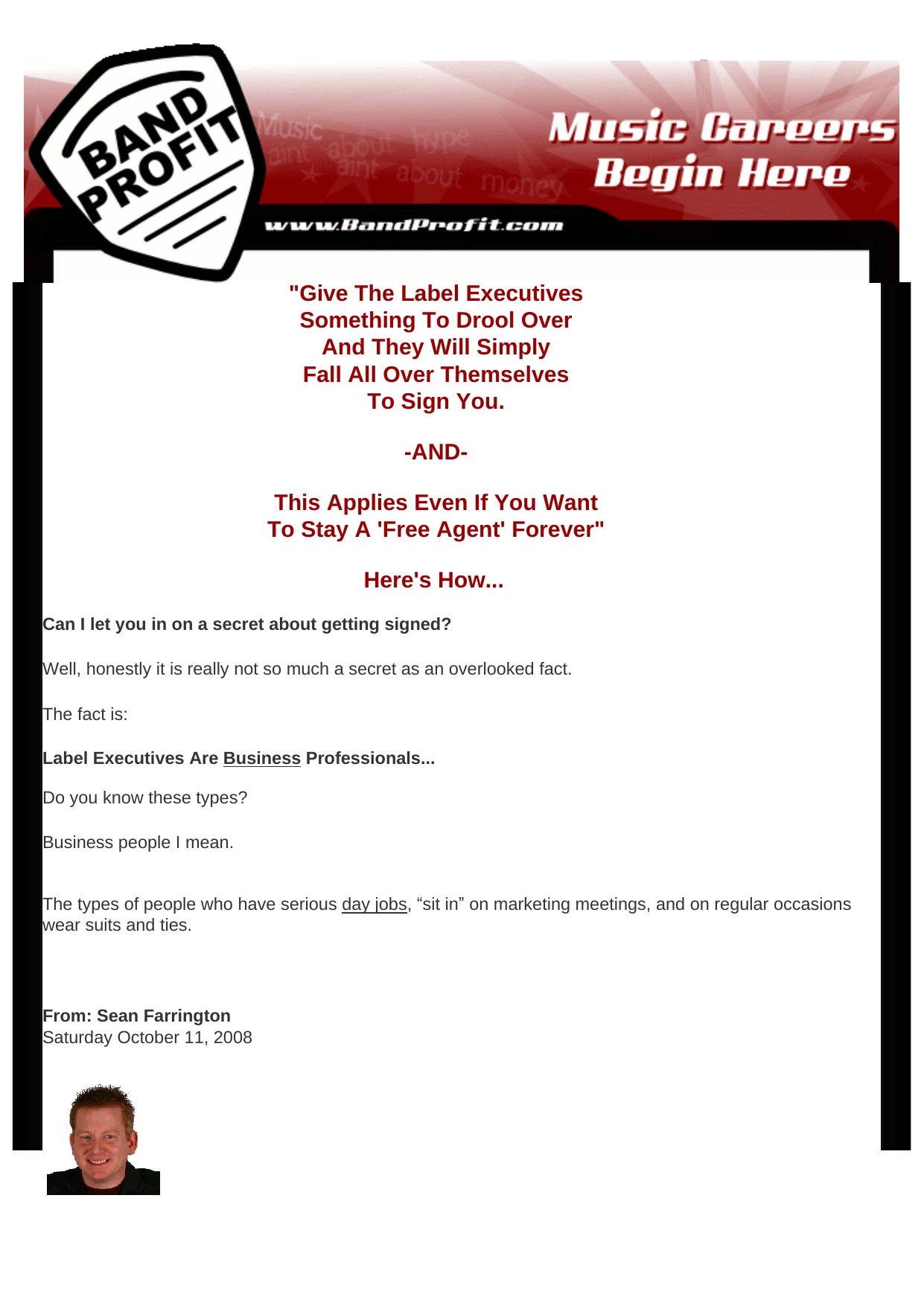 The Little Black Book Of Band Profit Secrets. by Best of Kuszter's Collection