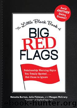 The Little Black Book of Big Red Flags: Relationship Warning Signs You Totally Spotted . . . But Chose to Ignore by Natasha Burton & Julie Fishman