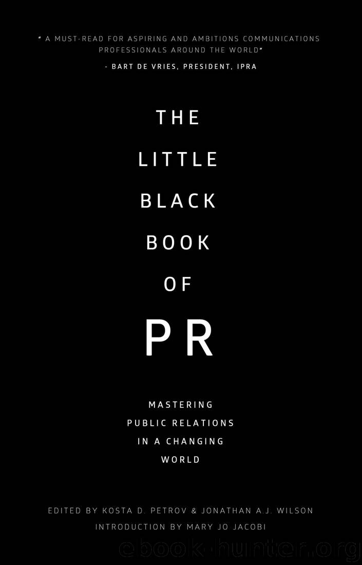 The Little Black Book of PR: Mastering Public Relations in a Changing World by Kosta Petrov
