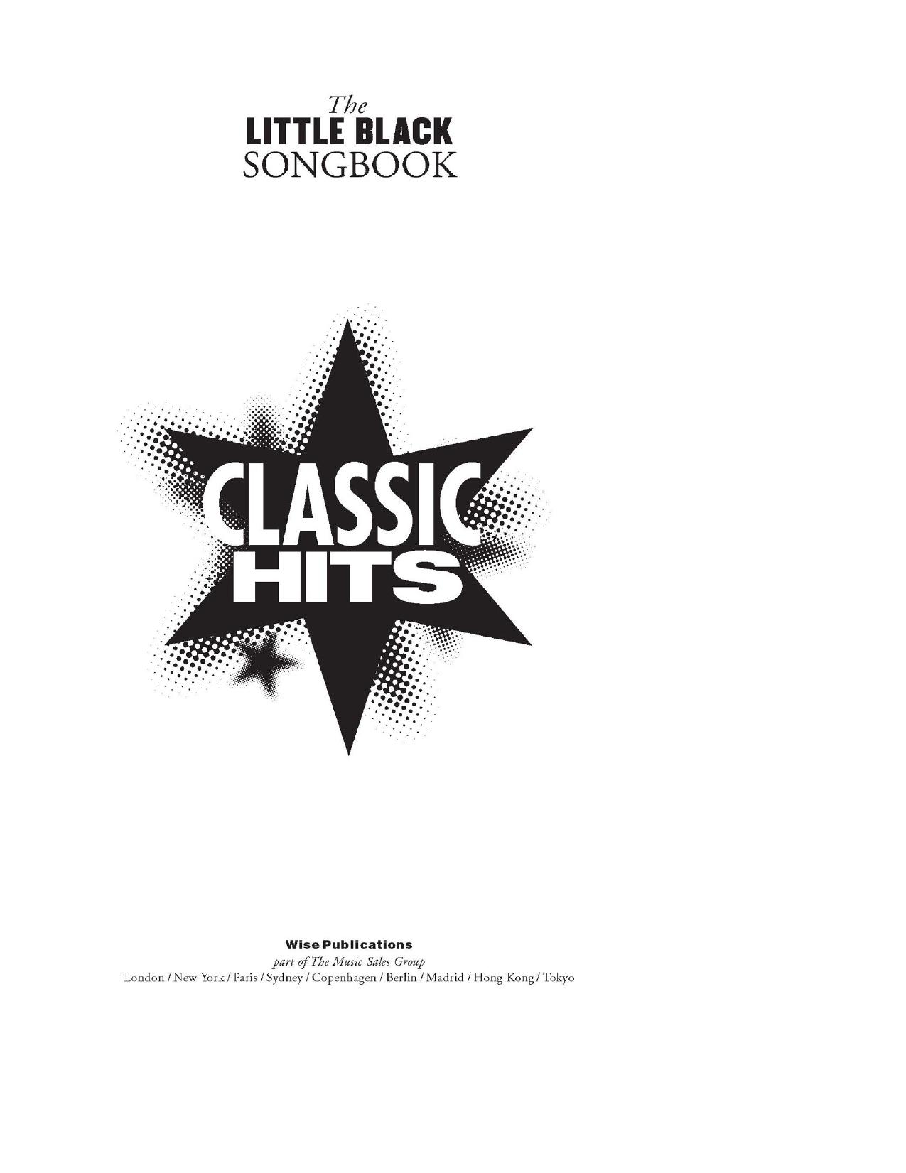 The Little Black Songbook by Hopkins Adrian