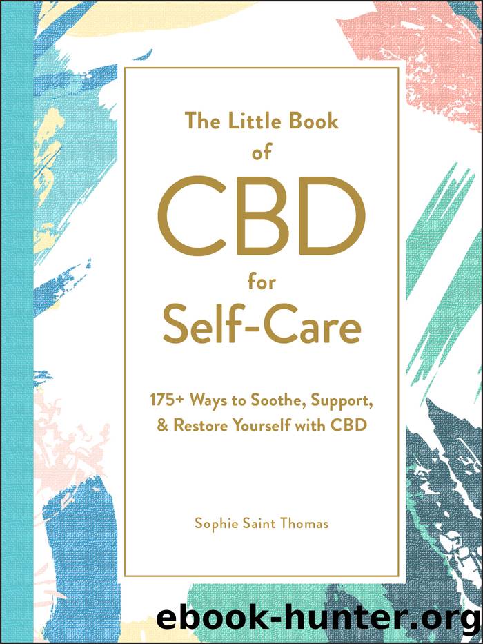 The Little Book of CBD for Self-Care by Sophie Saint Thomas