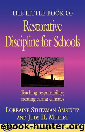 The Little Book of Restorative Discipline for Schools by Amstutz Lorraine Stutzman