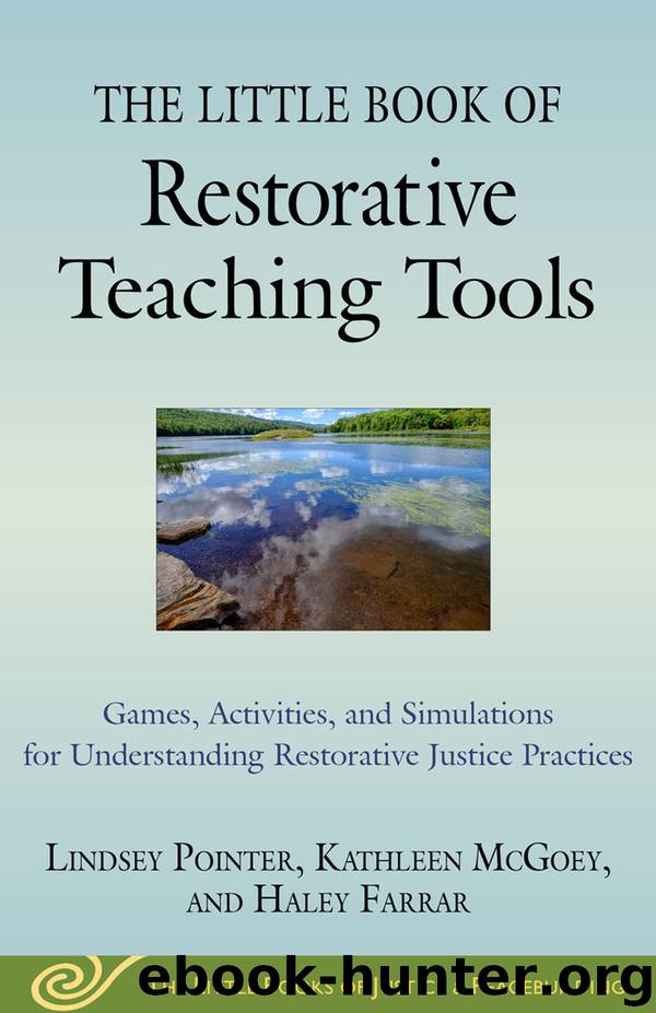 The Little Book of Restorative Teaching Tools by Lindsey Pointer