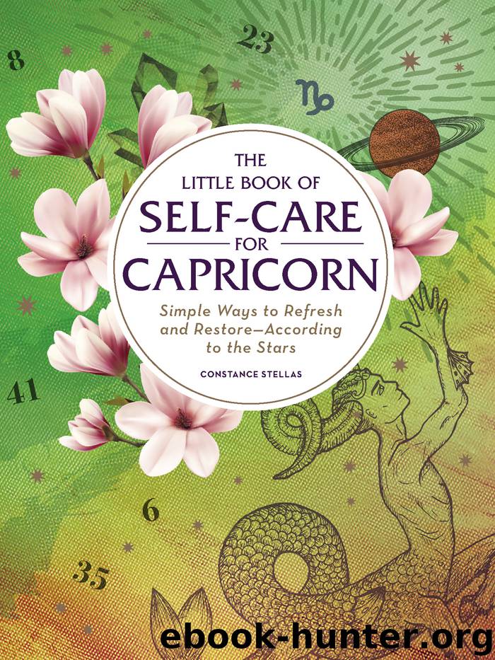 The Little Book of Self-Care for Capricorn by Constance Stellas