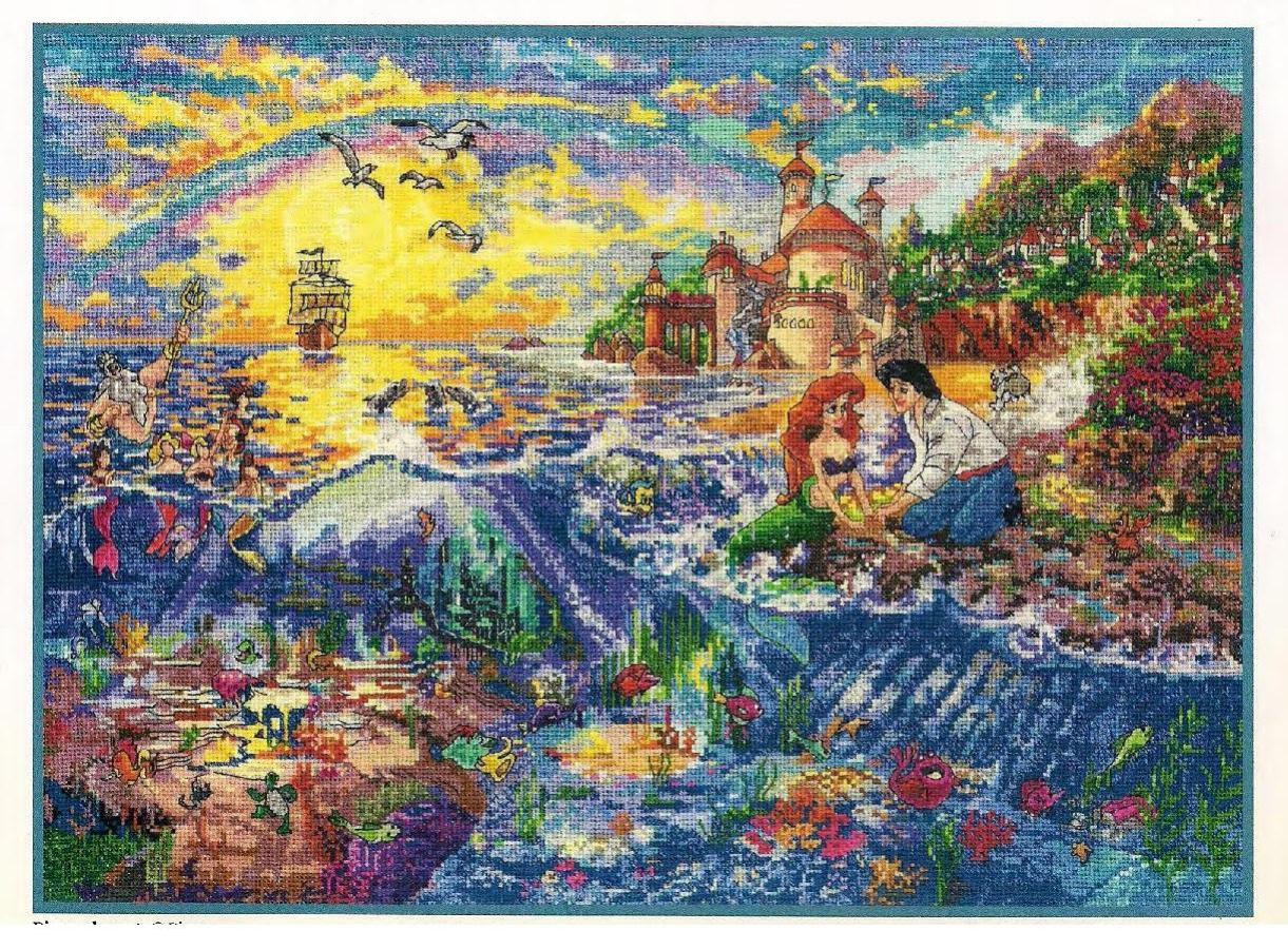 The Little Mermaid [52507]- Disney Dreams Collection by Thomas Kinkade by Unknown