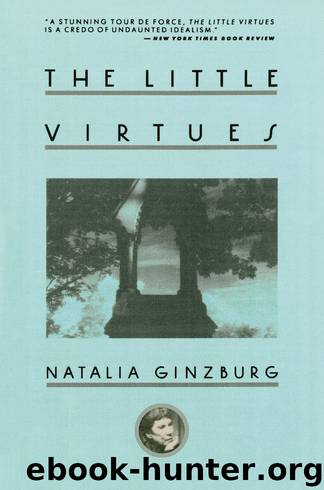The Little Virtues by Natalia Ginzburg