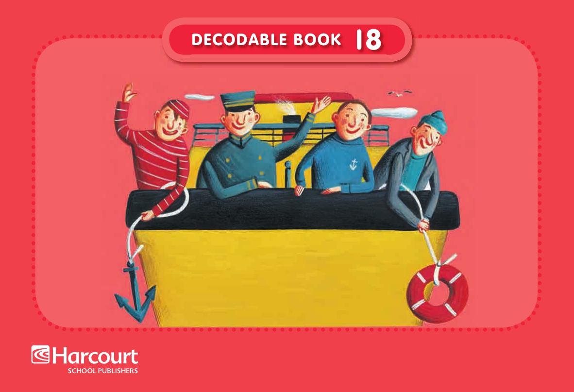 The Little Yellow Tugboat - Decodable Book 18 Grade 1 by Nancy Furstinger illustrated by Marie LaFrance