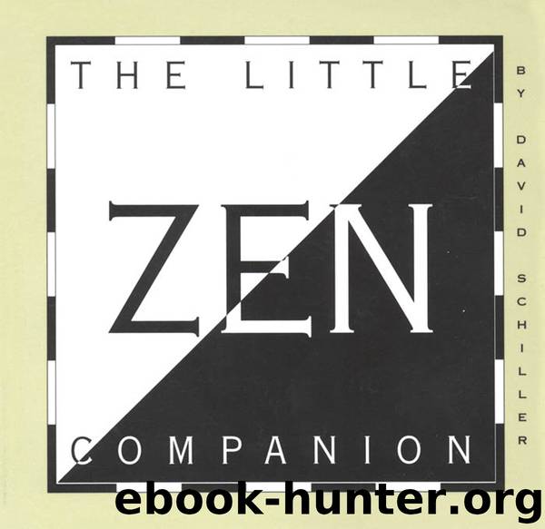 The Little Zen Companion by David Schiller