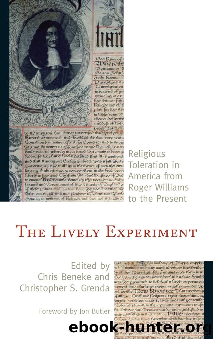 The Lively Experiment by Chris Beneke and Christopher S. Grenda Foreword by Jon Butler