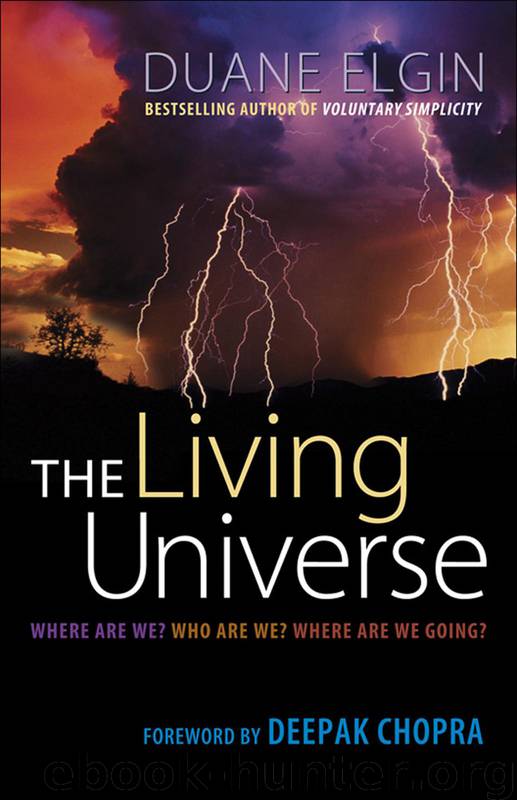 The Living Universe by Duane Elgin