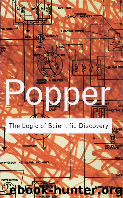 The Logic of Scientific Discovery by Popper Karl;