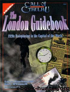 The London Guidebook by Lucya Szachnowski & Gary O'Connell