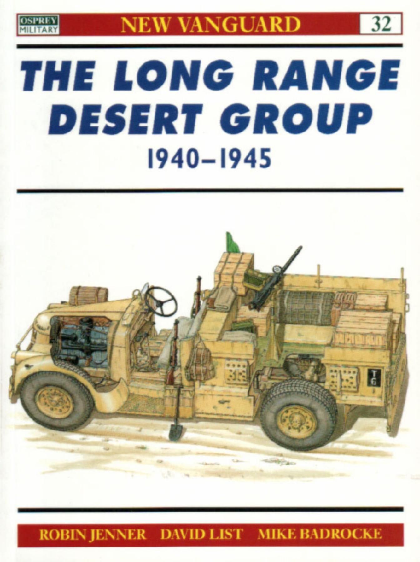 The Long Range Desert Group by Robin Jenner Osprey