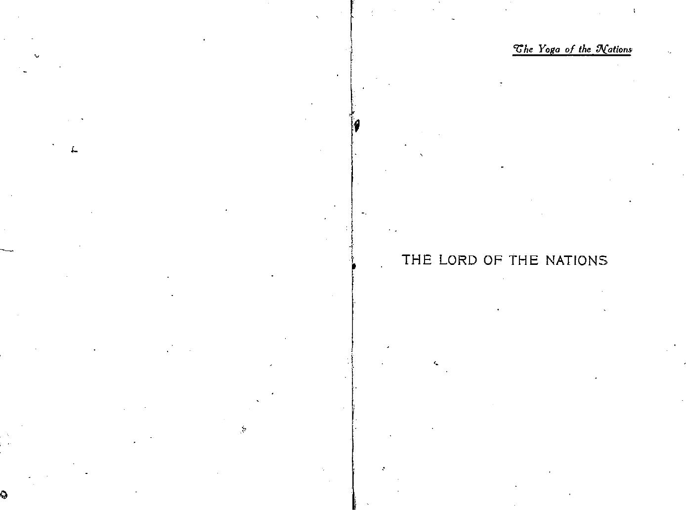 The Lord of the Nations by Richard Paul