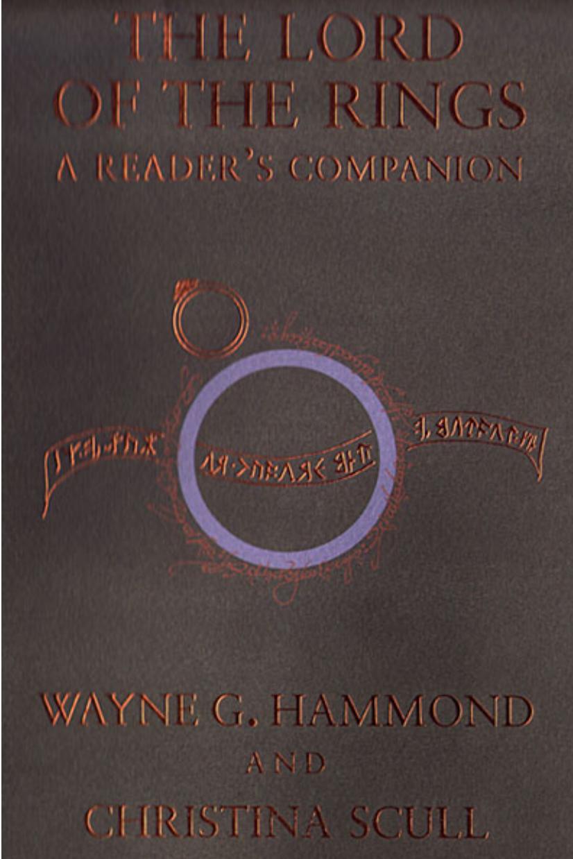 The Lord of the Rings Companion by Wayne G. Hammond & Christina Scull