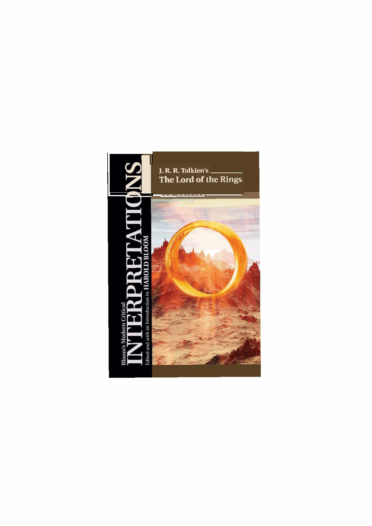 The Lord of the Rings, Modern Critical Interpretations - H. Bloom.pdf by ed. Harold Bloom