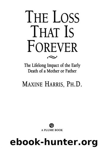 The Loss That Is Forever by Maxine Harris