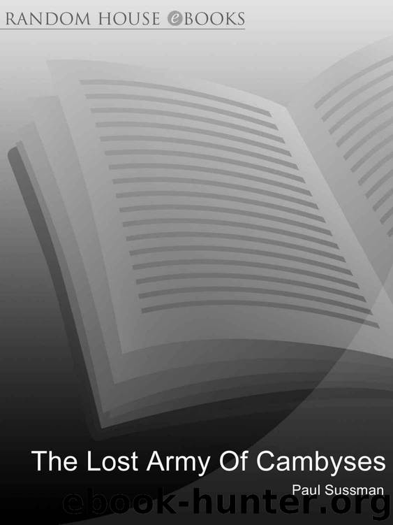 The Lost Army Of Cambyses