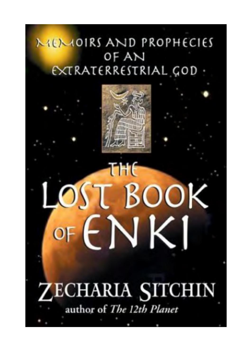 The Lost Book of Enki by Zecharia Sitchin