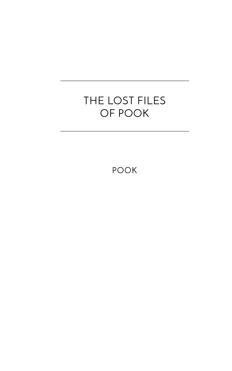 The Lost Files of Pook 2.0 by Pook