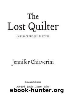 The Lost Quilter by Jennifer Chiaverini