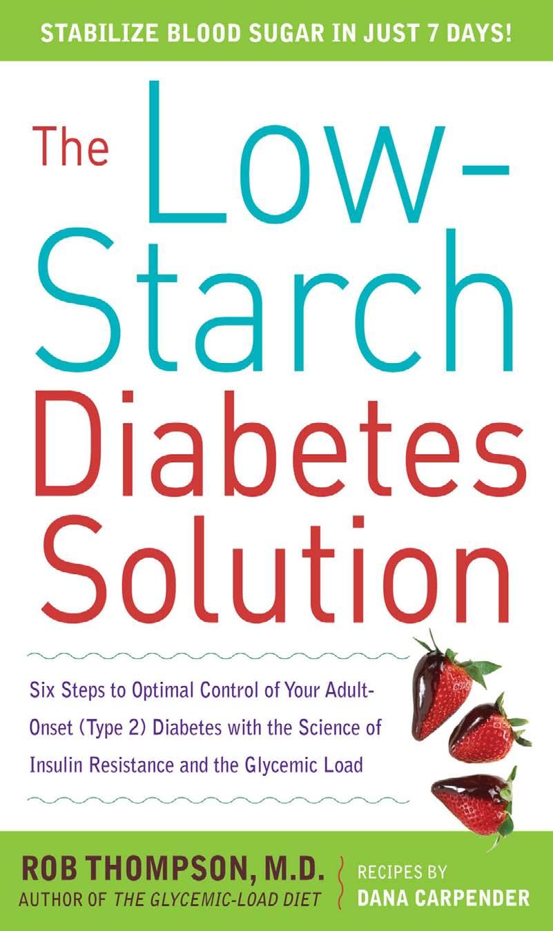 The Low-Starch Diabetes Solution by Rob Thompson & Dana Carpender