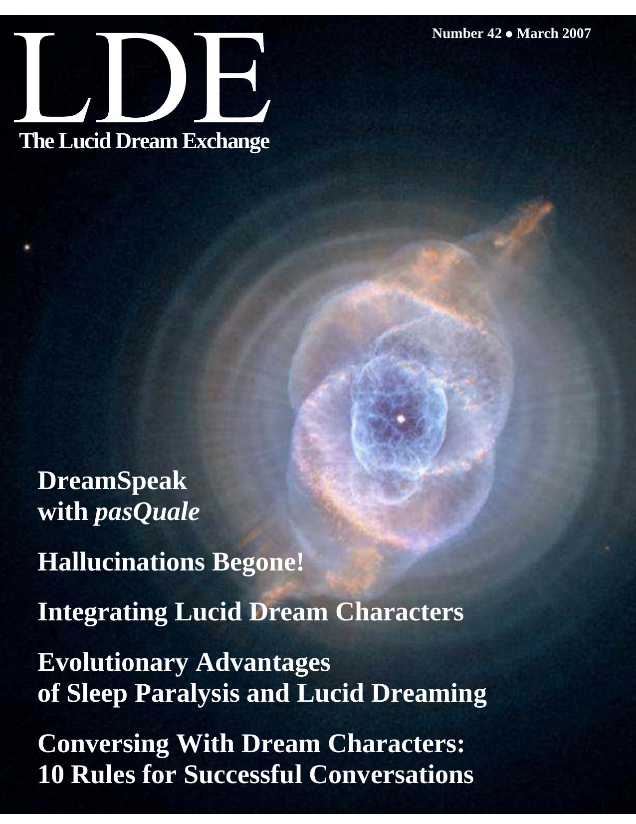 The Lucid Dream Exchange Magazine by Lucy