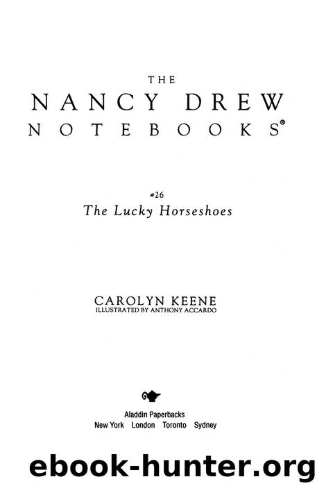 The Lucky Horseshoes by Carolyn Keene