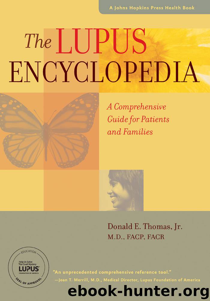 The Lupus Encyclopedia by Jr. Donald E. Thomas