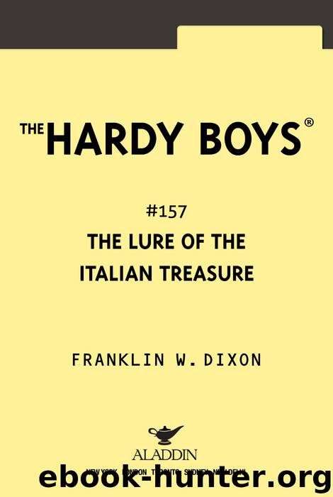 The Lure of the Italian Treasure by Franklin W. Dixon