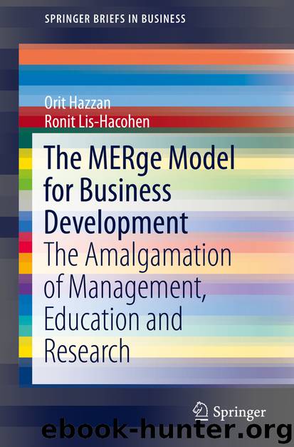 The MERge Model for Business Development by Orit Hazzan & Ronit Lis-Hacohen