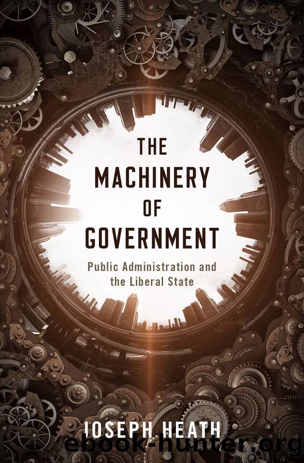 The Machinery of Government by Joseph Heath