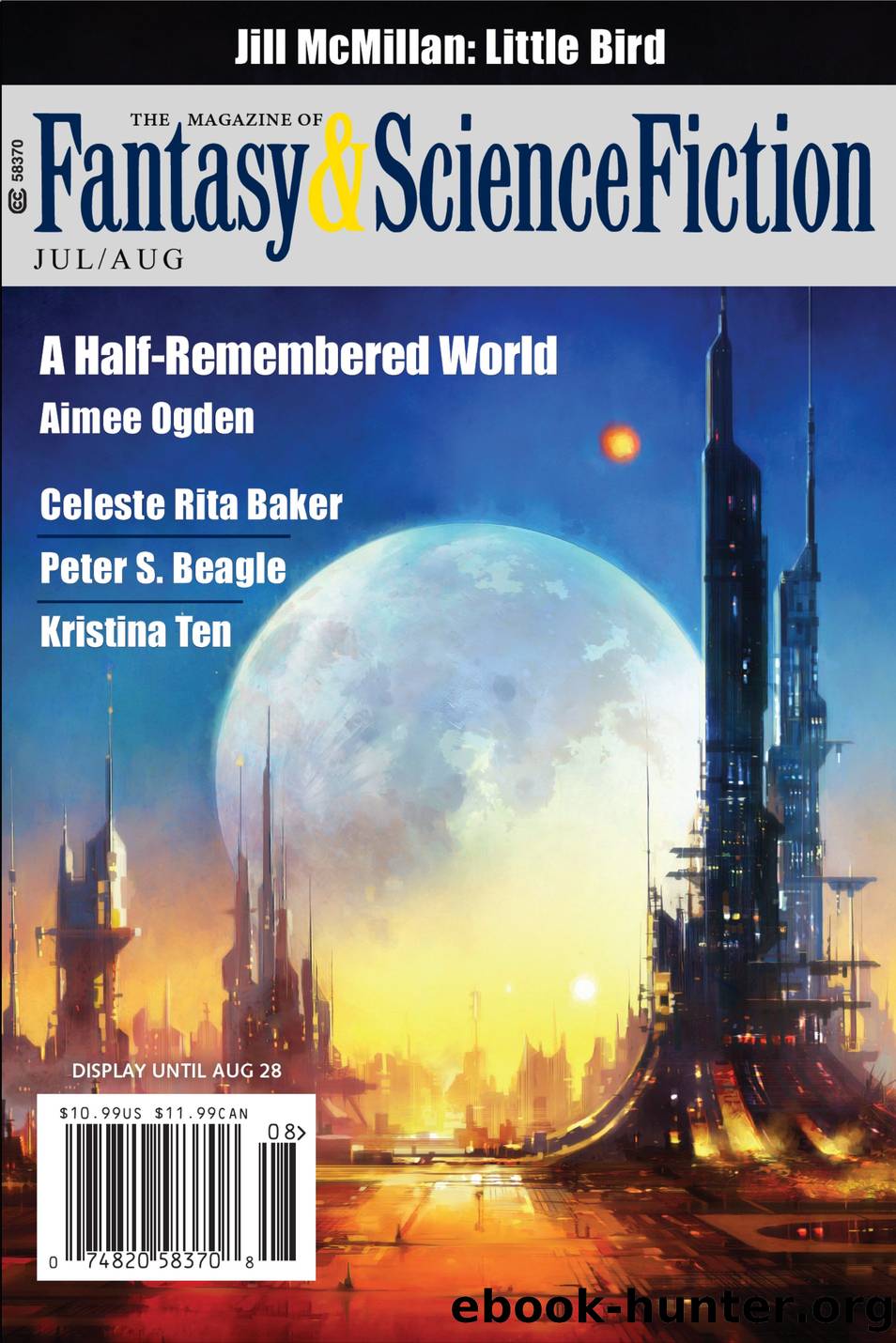 The Magazine of Fantasy & Science Fiction, JulAug 2023 by The Magazine of Fantasy && Science Fiction & Sheree Renée Thomas Editor