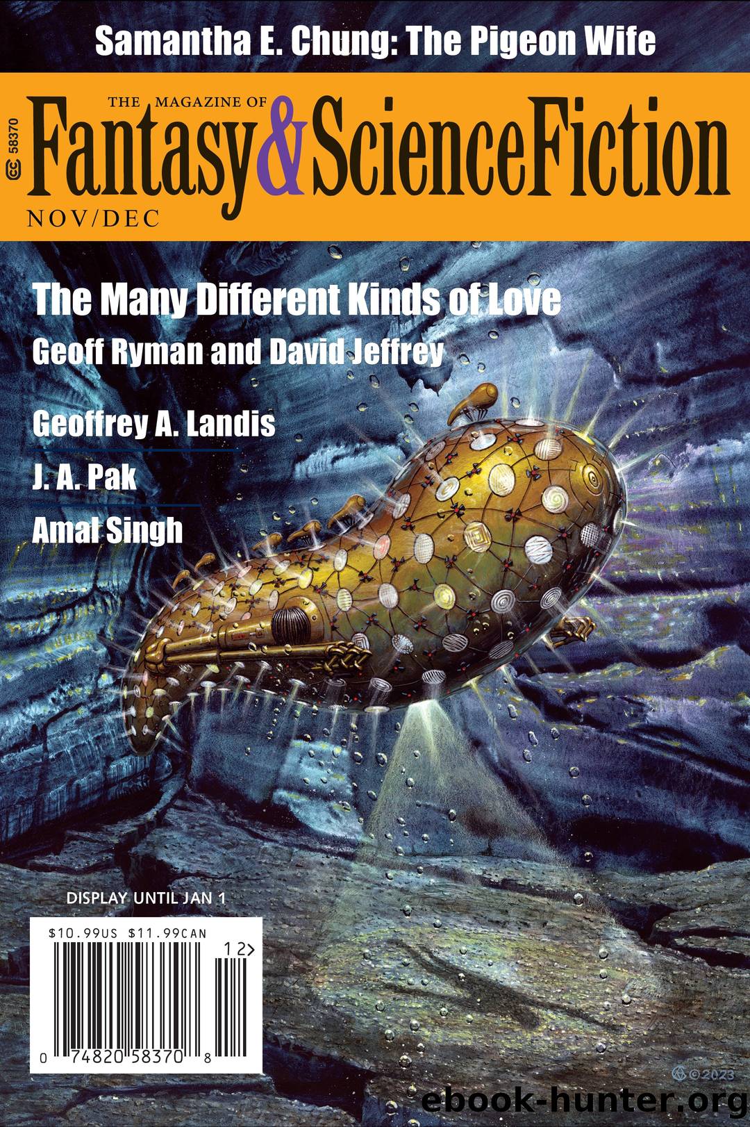 The Magazine of Fantasy & Science Fiction, NovDec 2023 by The Magazine of Fantasy && Science Fiction & Sheree Renée Thomas Editor